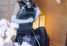 [Cosplay]疯猫ss -穹妹旗袍 [24P]-爱图屋