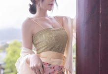 鱼子酱紫色吊带长裙原版写真 [118P-1.43G]-爱图屋