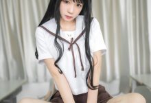 [Cosplay]疯猫ss -棕裙 [22P]-爱图屋