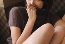短发气质美女清新养眼写真图片-爱图屋