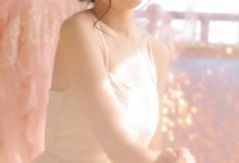 清新温婉美女性感朦胧写真图片-爱图屋