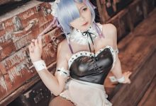 从零开始的异世界生活蕾姆cos性感写真-爱图屋