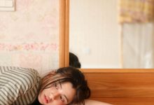 性感诱人美女私房美腿写真图片-爱图屋