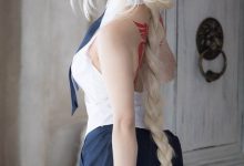 清纯美少女黑丝诱惑cosplay图片-爱图屋