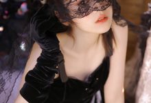 暗黑系美女萝莉性感诱人写真图片-爱图屋