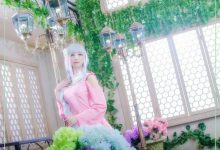 日本少女cosplay艾米莉娅福利写真图片-爱图屋