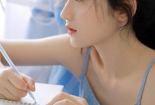 性感吊带美女诱人写真图片-爱图屋