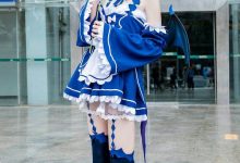 美少女雷姆半次元cosplay图片-爱图屋