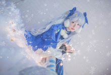 甜美可爱初音未来cosplay-爱图屋
