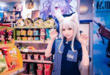 可爱俏皮萝莉控碧蓝航线舰娘cosplay图片-爱图屋