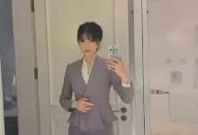 陆萱萱紫色制服拍摄花絮 [3V-1.69G]-爱图屋