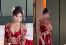 陆萱萱 新娘秀禾服 拍摄花絮 [92P+2V-2.6G]-爱图屋