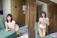 林子遥白色短裙拍摄花絮 [1V-890MB]-爱图屋