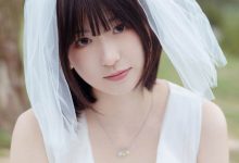 婚纱美女清新纯洁养眼写真图片-爱图屋