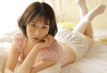性感尤物美女小露蛮腰大胆写真-爱图屋