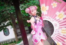 王者荣耀小乔cosplay白丝美腿大胆福利写真-爱图屋
