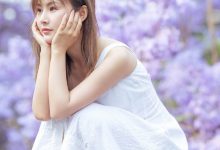 清新吊带美女唯美养眼写真图片-爱图屋