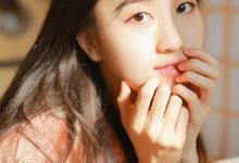 养眼长发美女性感艺术写真图片-爱图屋