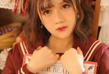 大眼美女火辣性感网红妆美女写真-爱图屋