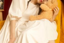 清新温婉美女复古文艺写真图片-爱图屋