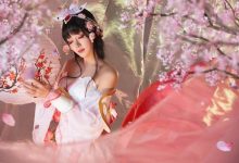 王者荣耀甄姬游园惊梦cosplay写真图片-爱图屋