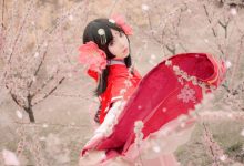 阴阳师樱花妖cosplay写真图片-爱图屋