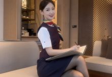 唐安琪空姐角色扮演拍摄花絮 [1V-1.3G]-爱图屋