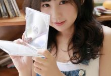 吊带美女清爽背带裤长腿诱惑写真-爱图屋