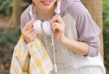 活力美女学生妹元气性感写真图片-爱图屋