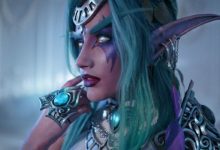 俄罗斯美女cosplay魔兽世界性感写真图片-爱图屋
