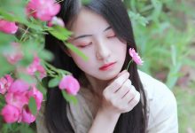 温婉美女清新秀丽写真图片-爱图屋