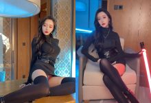 王馨瑶黑色紧身吊带袜拍摄花絮 [88P+1V-1.06GB]-爱图屋