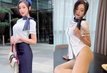 王馨瑶空姐真空拍摄花絮 [132P+1V-1.79G]-爱图屋