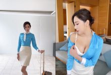 王馨瑶 No.028 空姐制服 拍摄花絮 [1V-570MB]-爱图屋