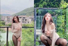 王馨瑶 No.033 裸色高开叉 拍摄花絮 [1V-470MB]-爱图屋