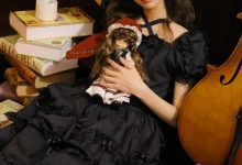 万圣节美女暗黑小精灵美女cos性感写真-爱图屋