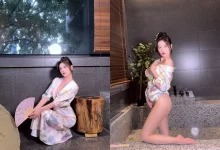 杨晨晨和服拍摄花絮 [110P+1V-3.03G]-爱图屋