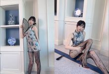 玥儿玥蓝色旗袍拍摄花絮 [86P+2V-2.7G]-爱图屋