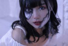 万圣节特效妆美女大胆cos高清精选图片-爱图屋