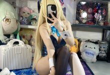 白栎Shirly –  蔚蓝档案 飞鸟马时 兔女郎 [148P+24V-4.74GB]-爱图屋