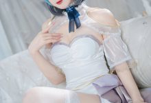 封疆疆v –  碧蓝航线 柴郡誓约礼服 [18P-181.9M]-爱图屋