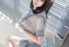 阿雪雪 – 蓝色JK[56P-1.03G]-爱图屋