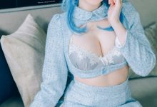 霜月shimo –  Ganyu lingerie[15P-102.2M]-爱图屋