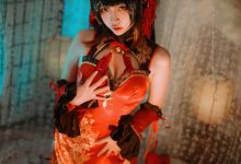 二佐Nisa – 时崎狂三 新春旗袍[15P-168.1M]-爱图屋