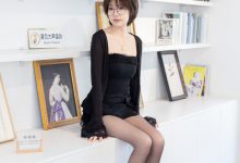 BoBoSocks袜啵啵 No.704 小甜豆-高跟鞋、薄黑丝、黑丝淋酸奶 [166P1V-6.63GB]-爱图屋