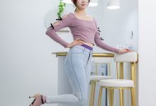 BoBoSocks袜啵啵 No.705 香菜-高跟鞋、薄紫丝、牛仔裤裤里丝 [161P1V-6.66GB]-爱图屋