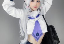 幼愛Youmeko – 原神 神里绫华-爱图屋