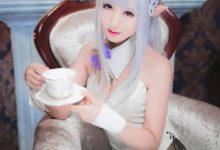羽生三未 –  从零开始的异世界生活 艾米莉亚兔女郎-爱图屋