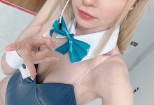 Peach milky –  Asuma Toki Bunny Suit-爱图屋
