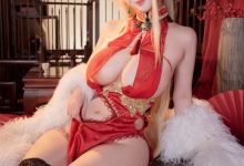 rioko凉凉子 –  碧蓝航线 怨仇旗袍·杯盏盈芳华-爱图屋